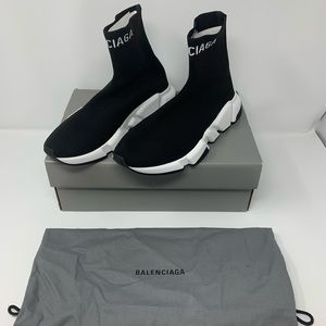 NIB Balenciaga Speed Trainer hightopknit sneakers